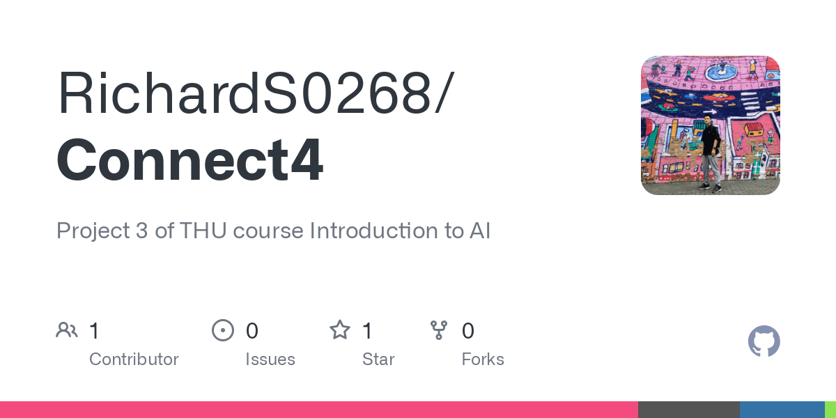 GitHub - RichardS0268/Connect4: Project 3 of THU course Introduction to AI