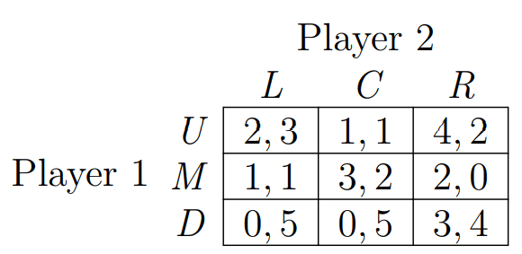 Example game